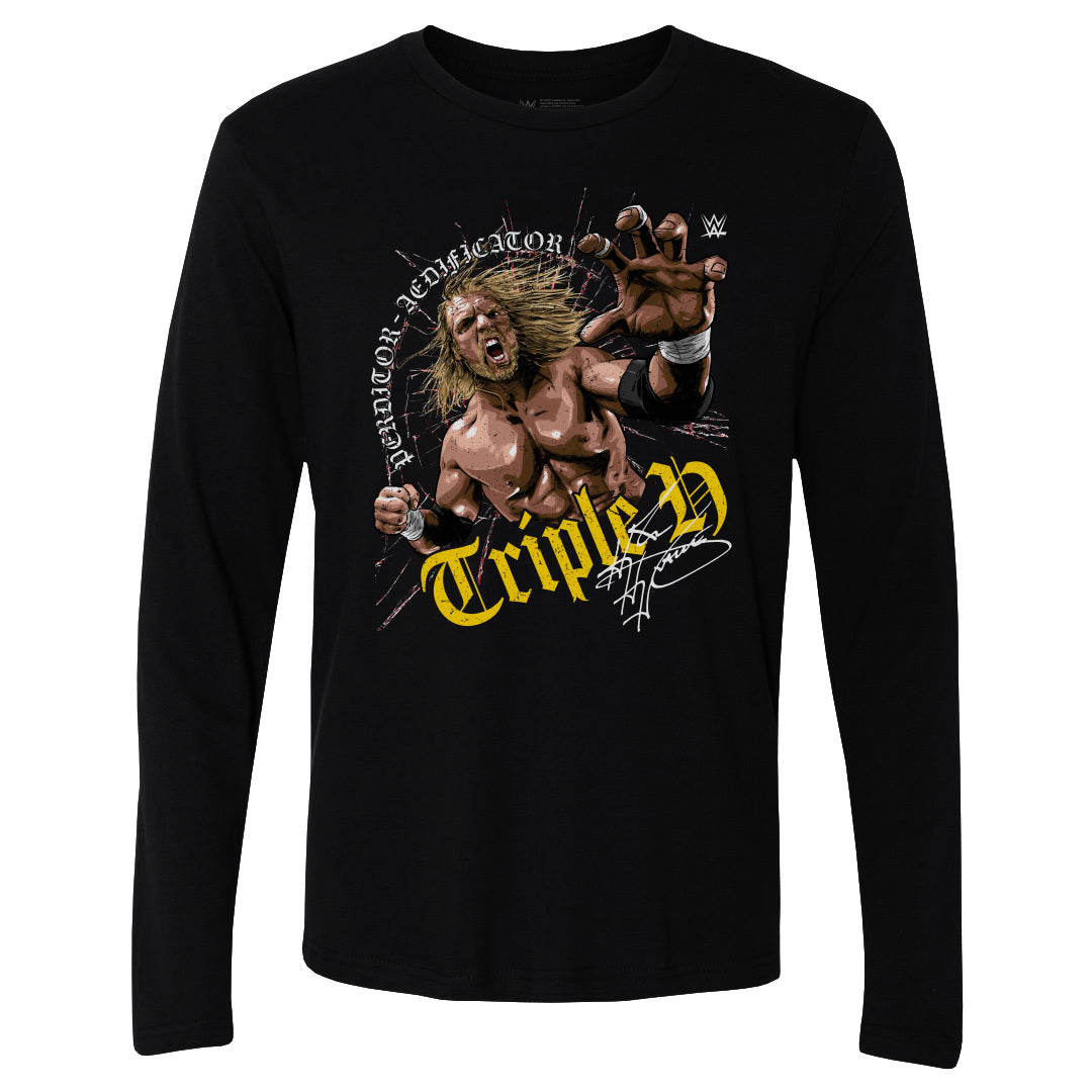 Triple H Men&#39;s Long Sleeve T-Shirt | 500 LEVEL