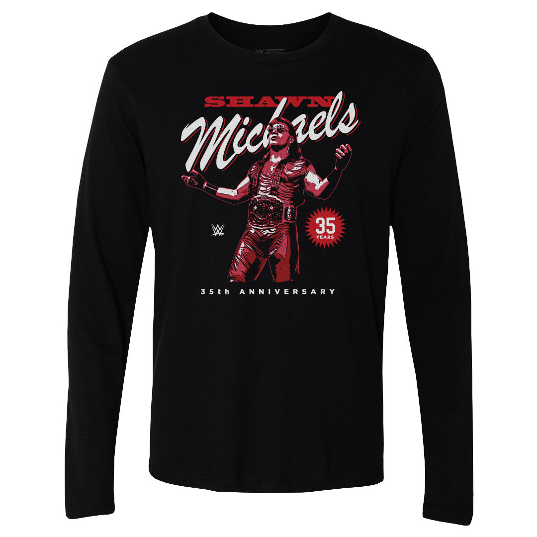 Shawn Michaels Men&#39;s Long Sleeve T-Shirt | 500 LEVEL