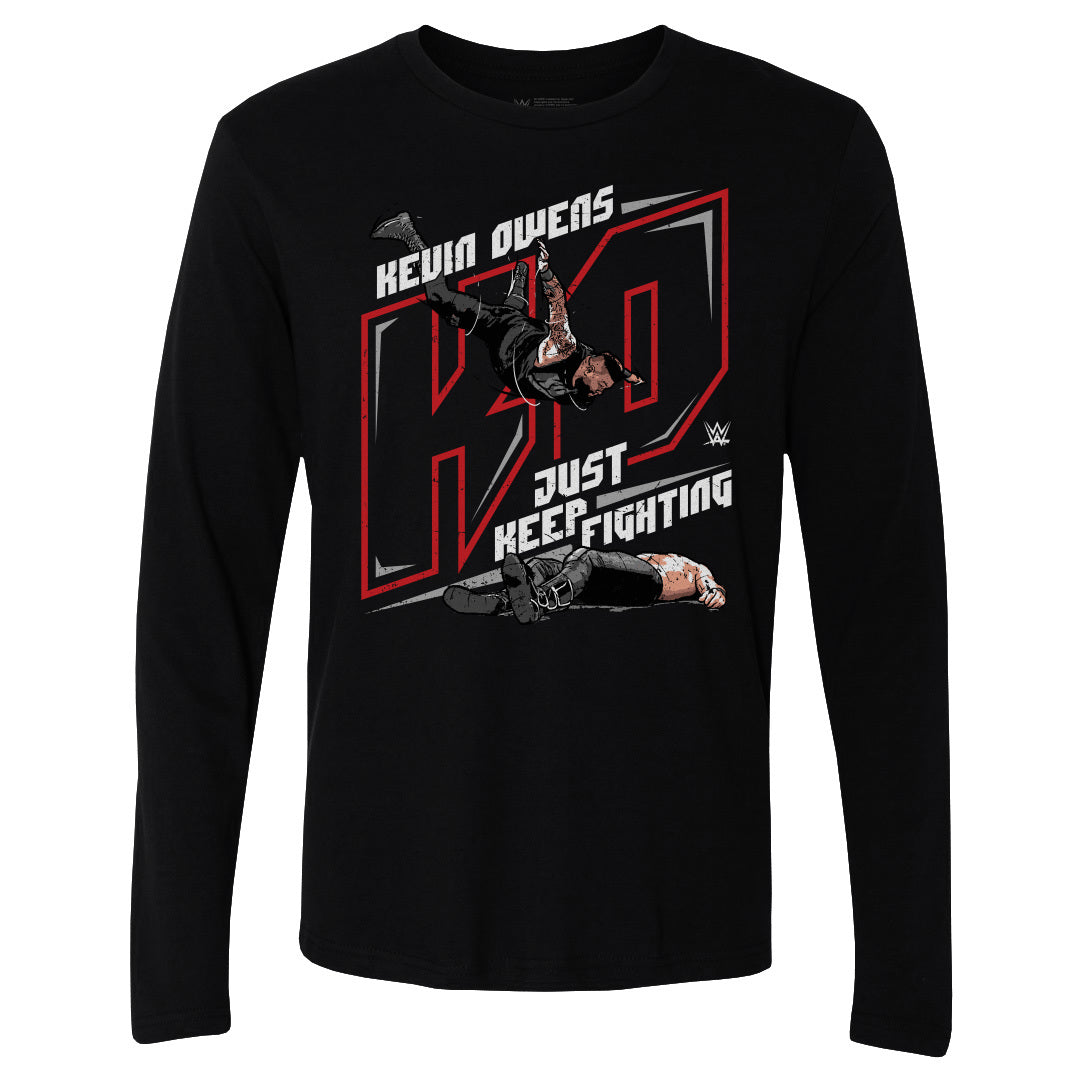 Kevin Owens Men&#39;s Long Sleeve T-Shirt | 500 LEVEL