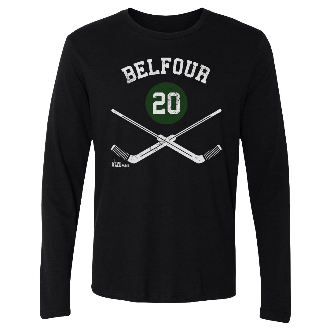 Ed Belfour Men&#39;s Long Sleeve T-Shirt | 500 LEVEL