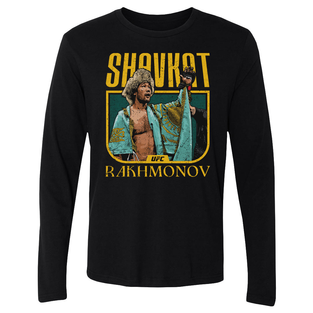 Shavkat Rakhmonov Men&#39;s Long Sleeve T-Shirt | 500 LEVEL