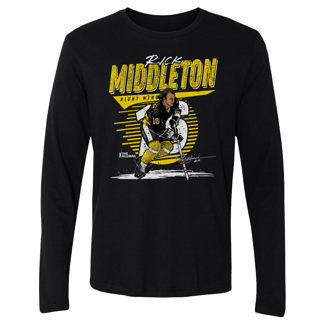 Rick Middleton Men&#39;s Long Sleeve T-Shirt | 500 LEVEL