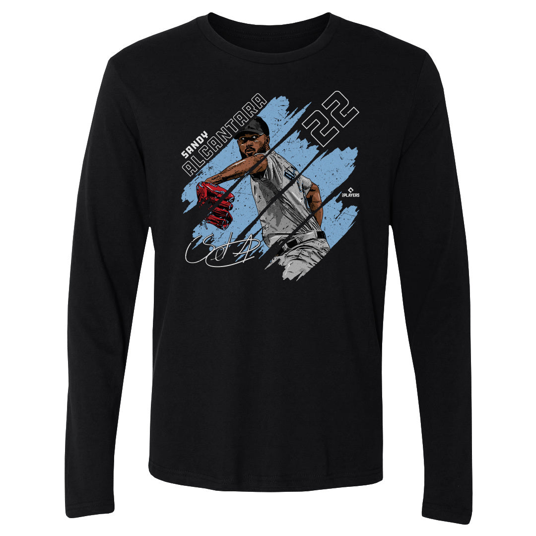 Sandy Alcantara Men&#39;s Long Sleeve T-Shirt | 500 LEVEL