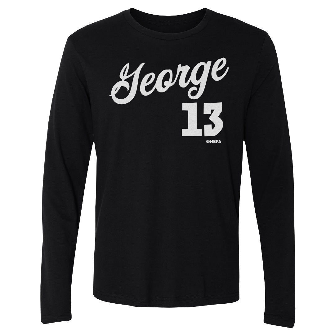 Paul George Men&#39;s Long Sleeve T-Shirt | 500 LEVEL