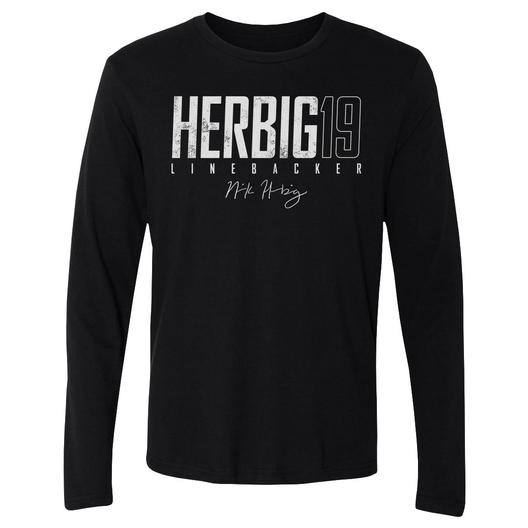 Nick Herbig Men&#39;s Long Sleeve T-Shirt | 500 LEVEL