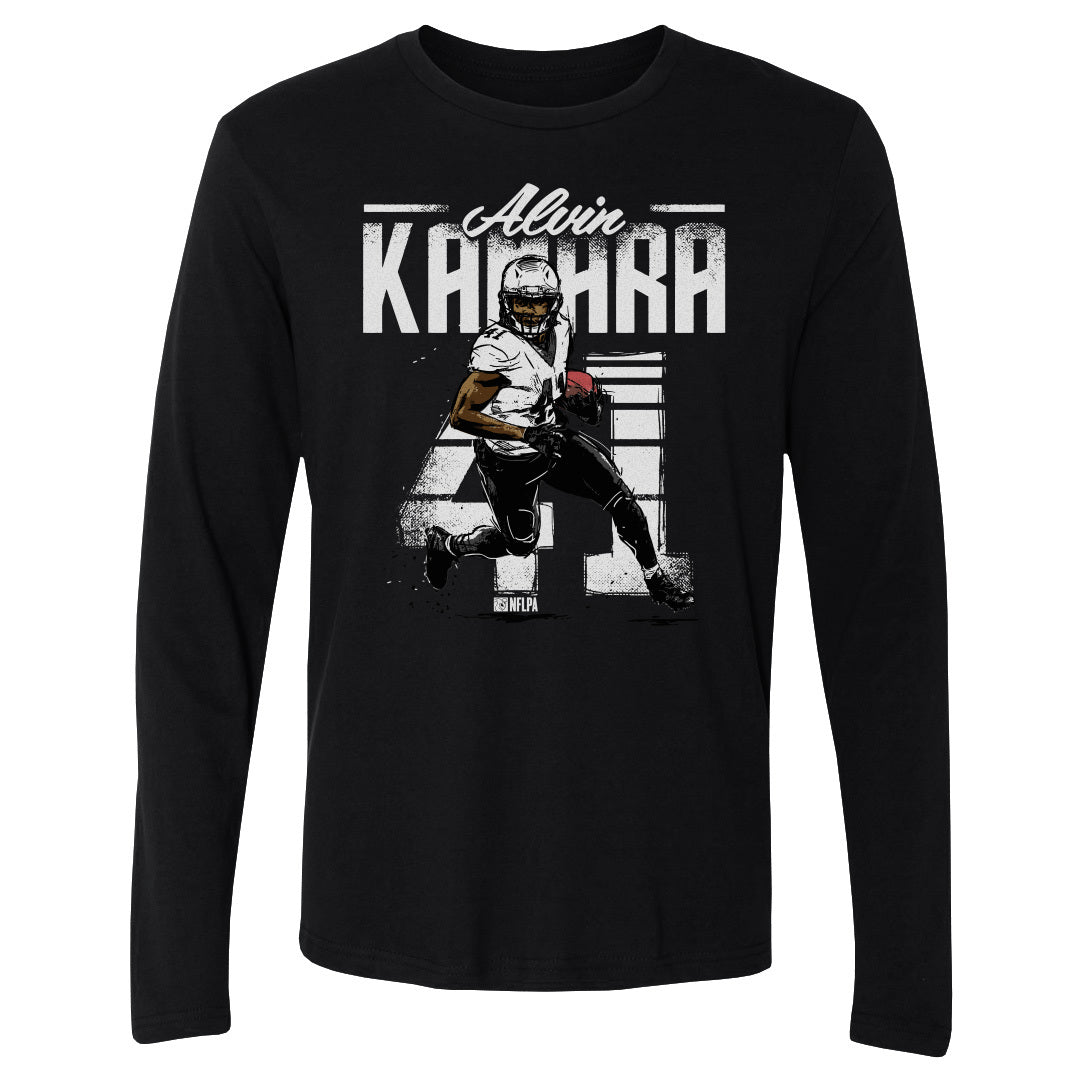 Alvin Kamara Men&#39;s Long Sleeve T-Shirt | 500 LEVEL