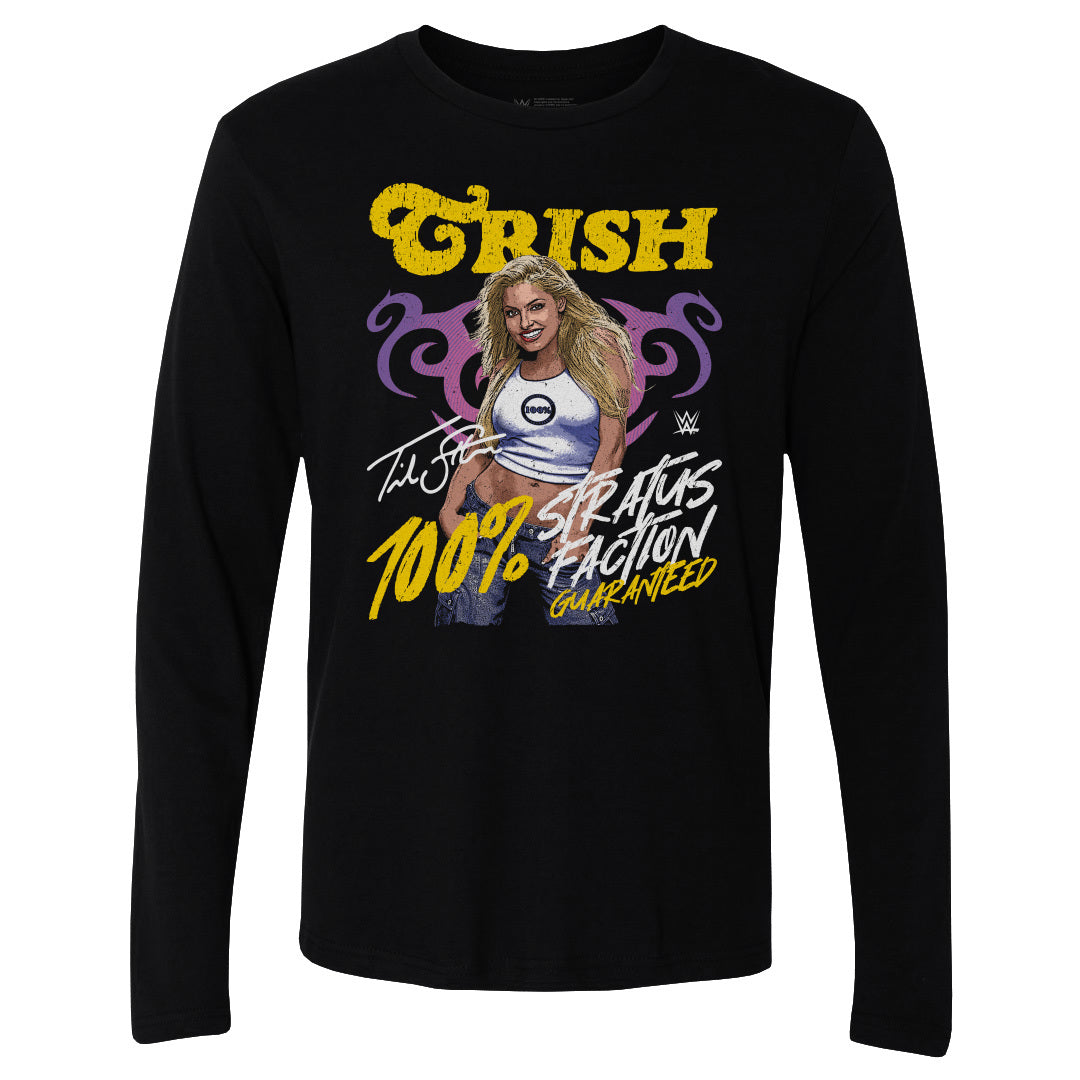 Trish Stratus Men&#39;s Long Sleeve T-Shirt | 500 LEVEL