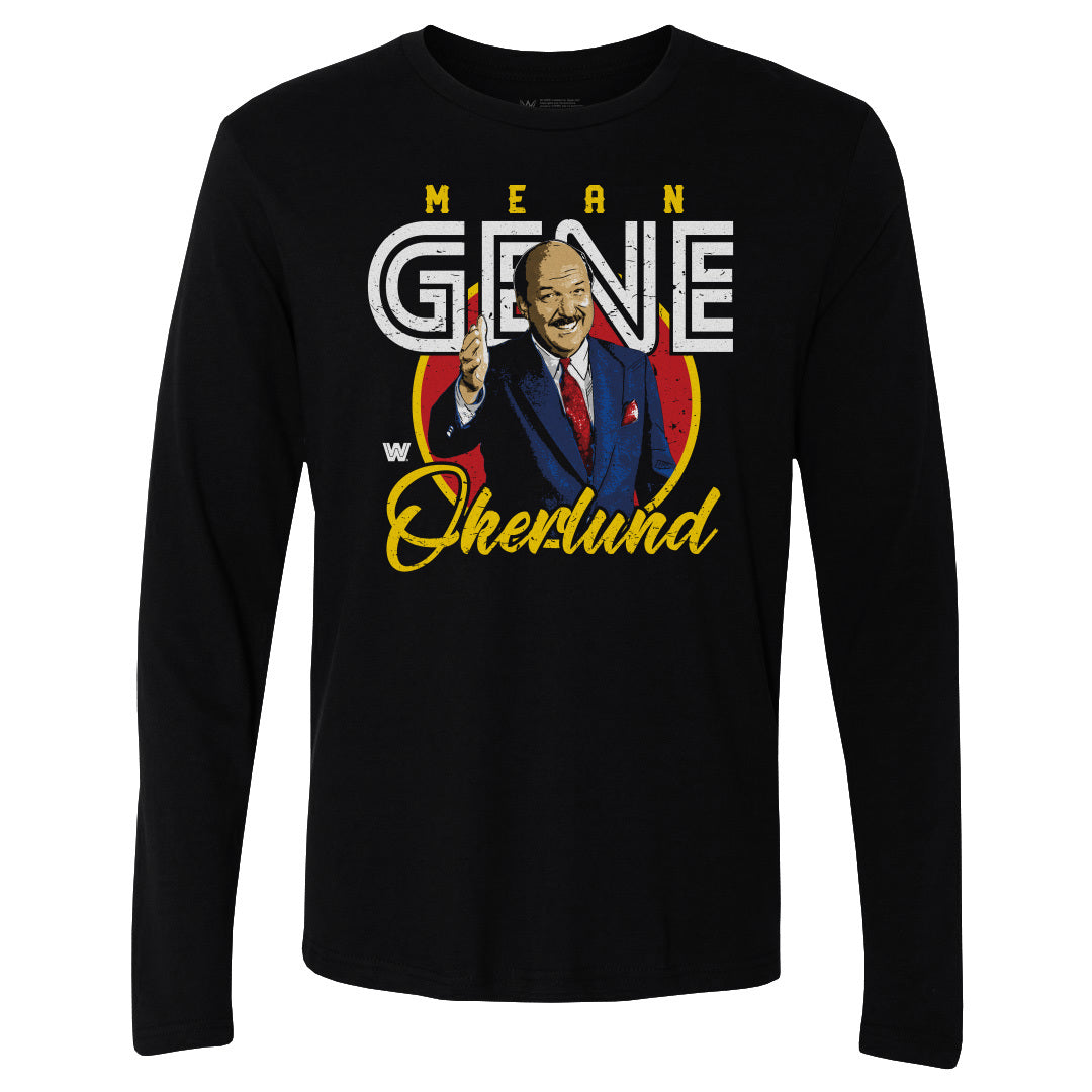 Gene Okerlund Men&#39;s Long Sleeve T-Shirt | 500 LEVEL