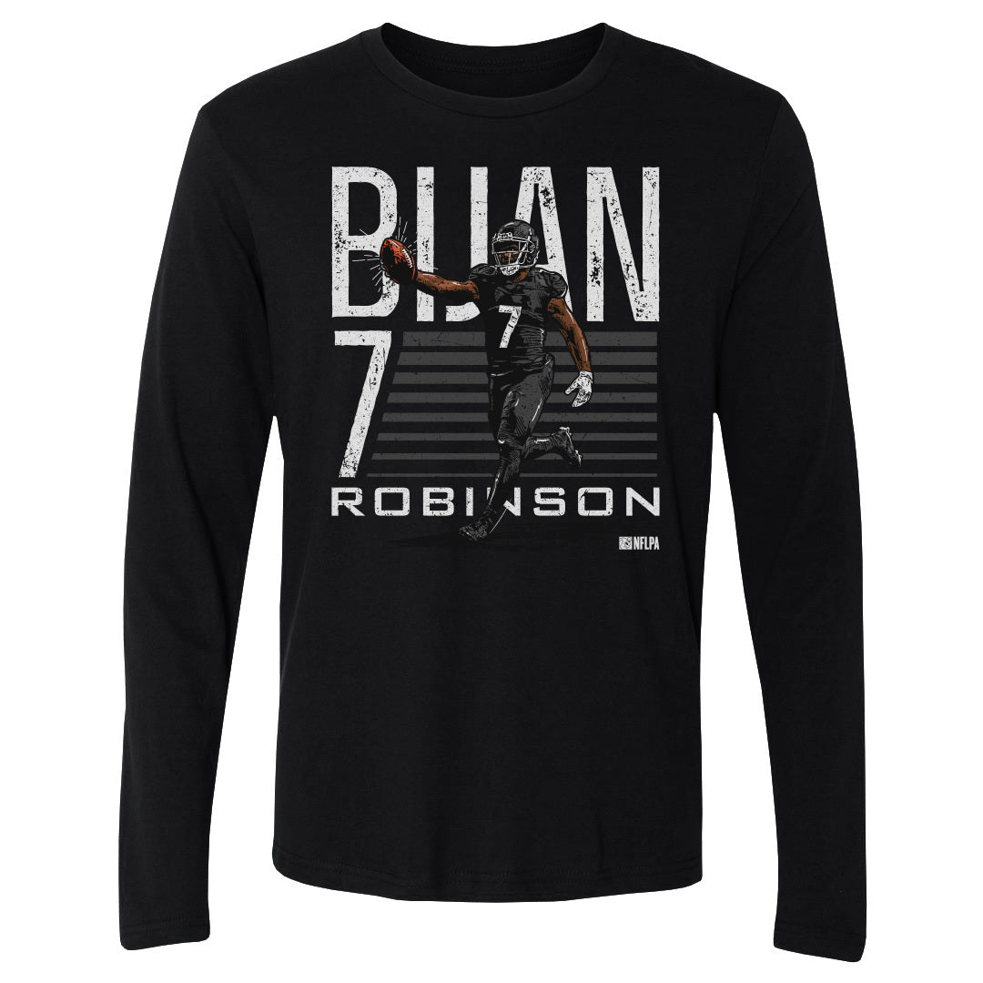 Bijan Robinson Men&#39;s Long Sleeve T-Shirt | 500 LEVEL