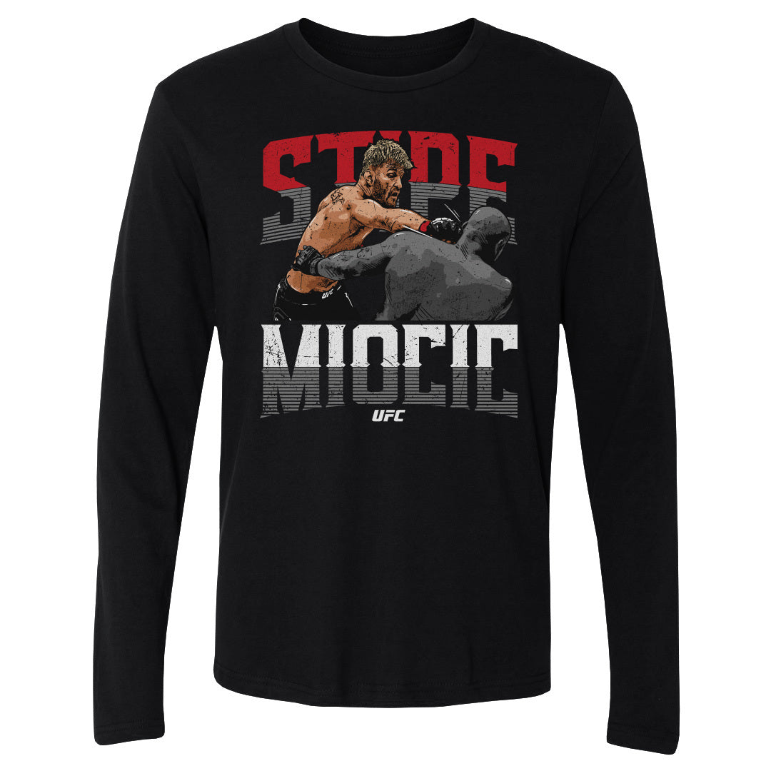 Stipe Miocic Men&#39;s Long Sleeve T-Shirt | 500 LEVEL