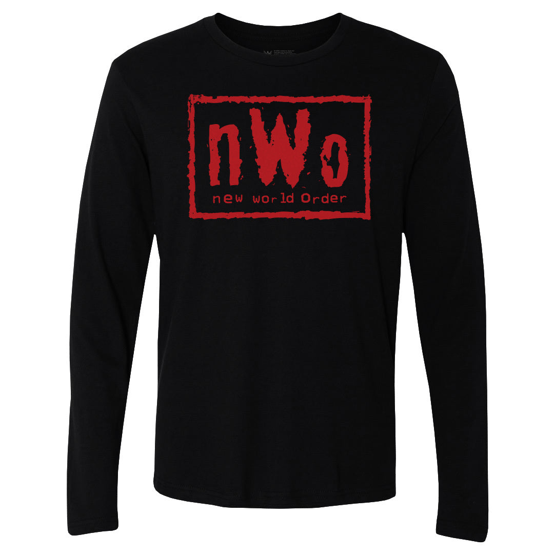 nWo Men&#39;s Long Sleeve T-Shirt | 500 LEVEL