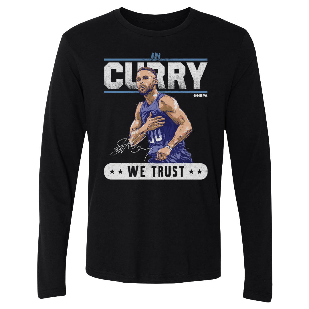 Steph Curry Men&#39;s Long Sleeve T-Shirt | 500 LEVEL