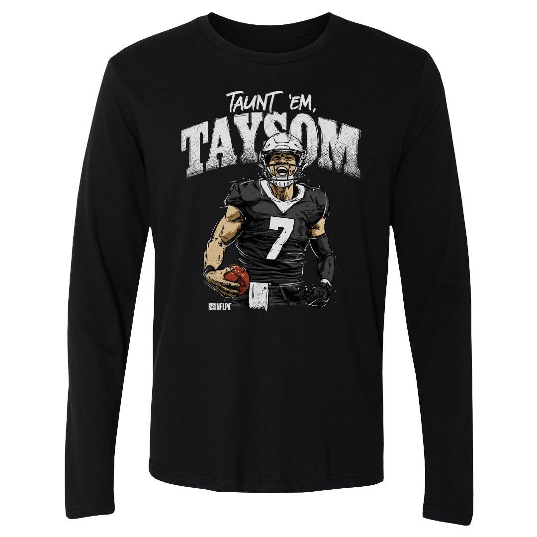 Taysom Hill Men&#39;s Long Sleeve T-Shirt | 500 LEVEL