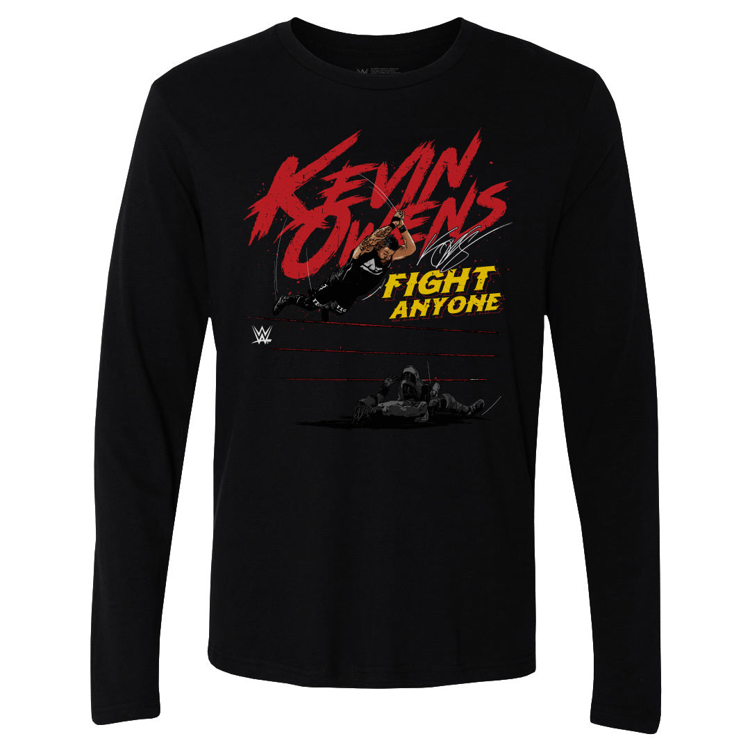 Kevin Owens Men&#39;s Long Sleeve T-Shirt | 500 LEVEL