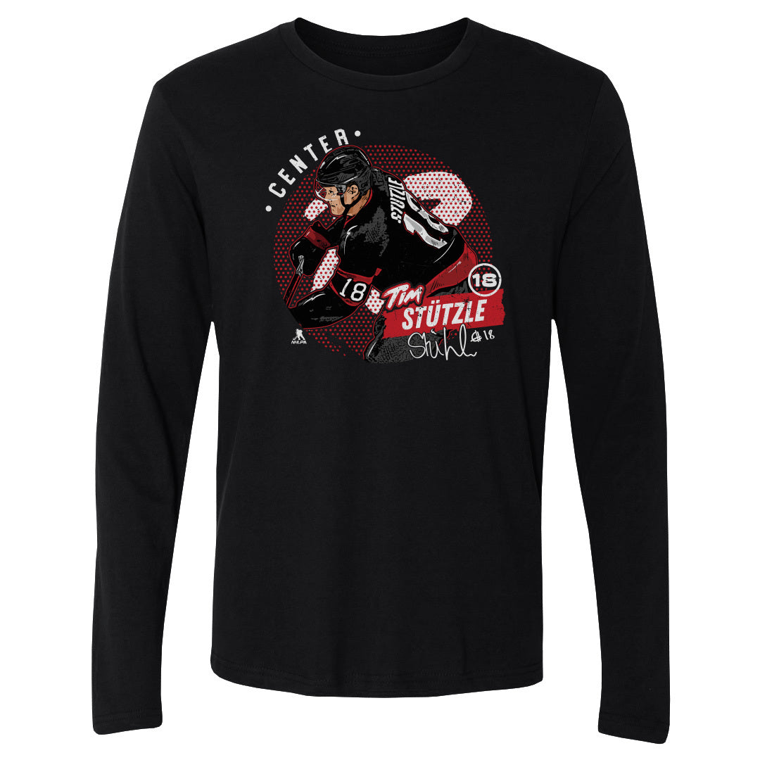 Tim Stutzle Men&#39;s Long Sleeve T-Shirt | 500 LEVEL