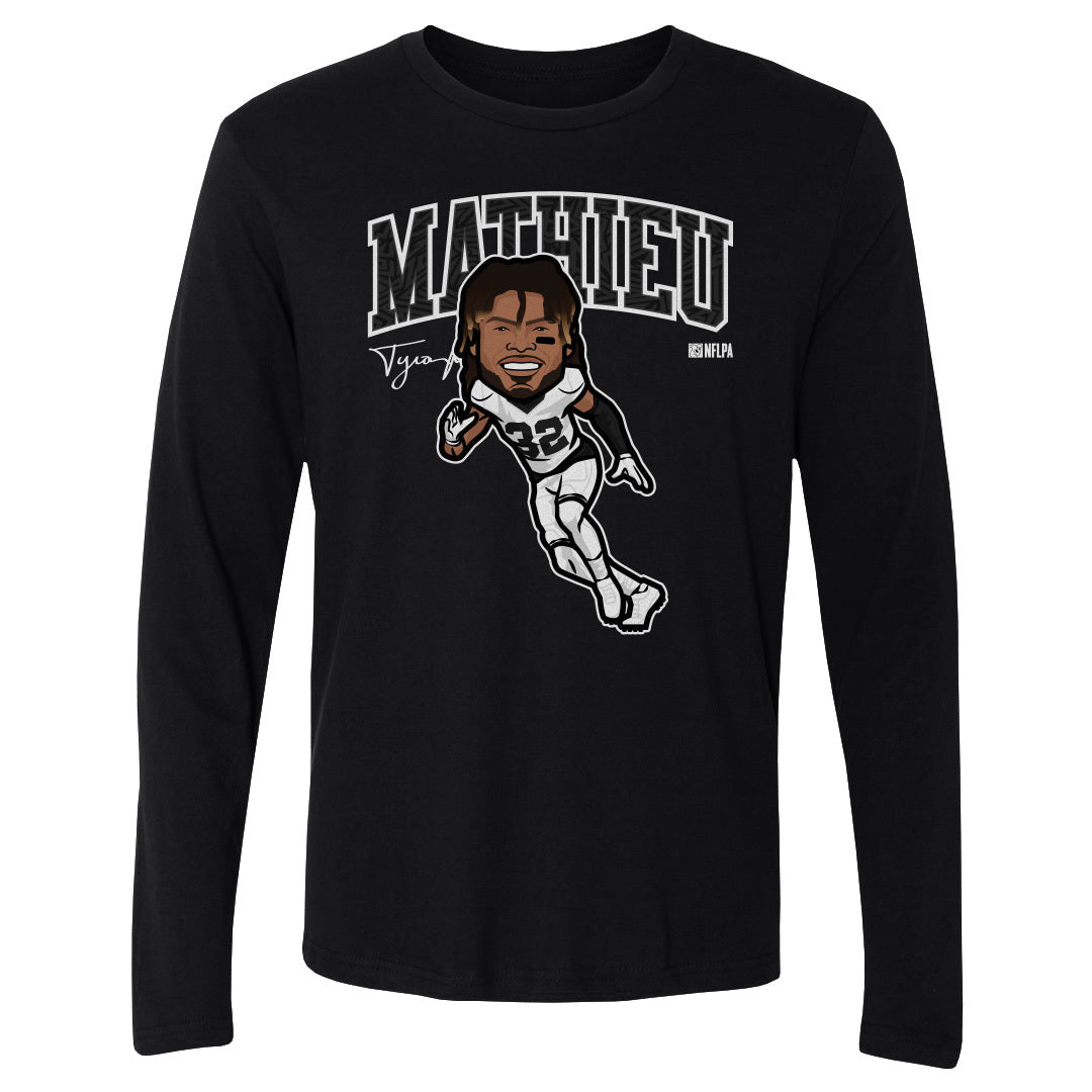 Tyrann Mathieu Men&#39;s Long Sleeve T-Shirt | 500 LEVEL