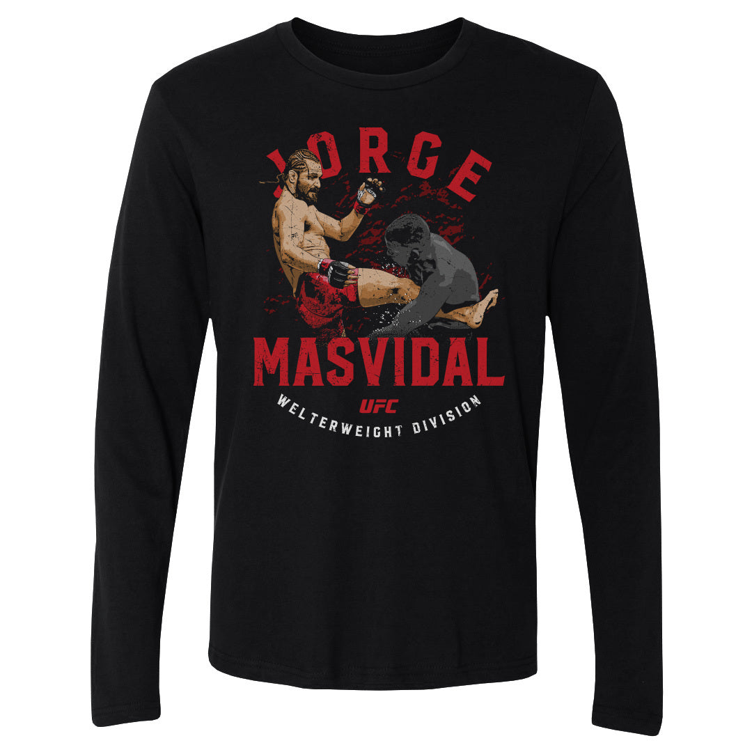Jorge Masvidal Men&#39;s Long Sleeve T-Shirt | 500 LEVEL