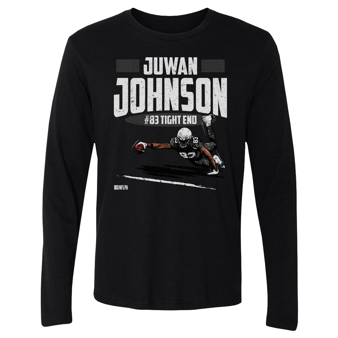 Javonte Williams Men's Long Sleeve T-Shirt 3601, Denver Football Men's  Long Sleeve T-Shirt