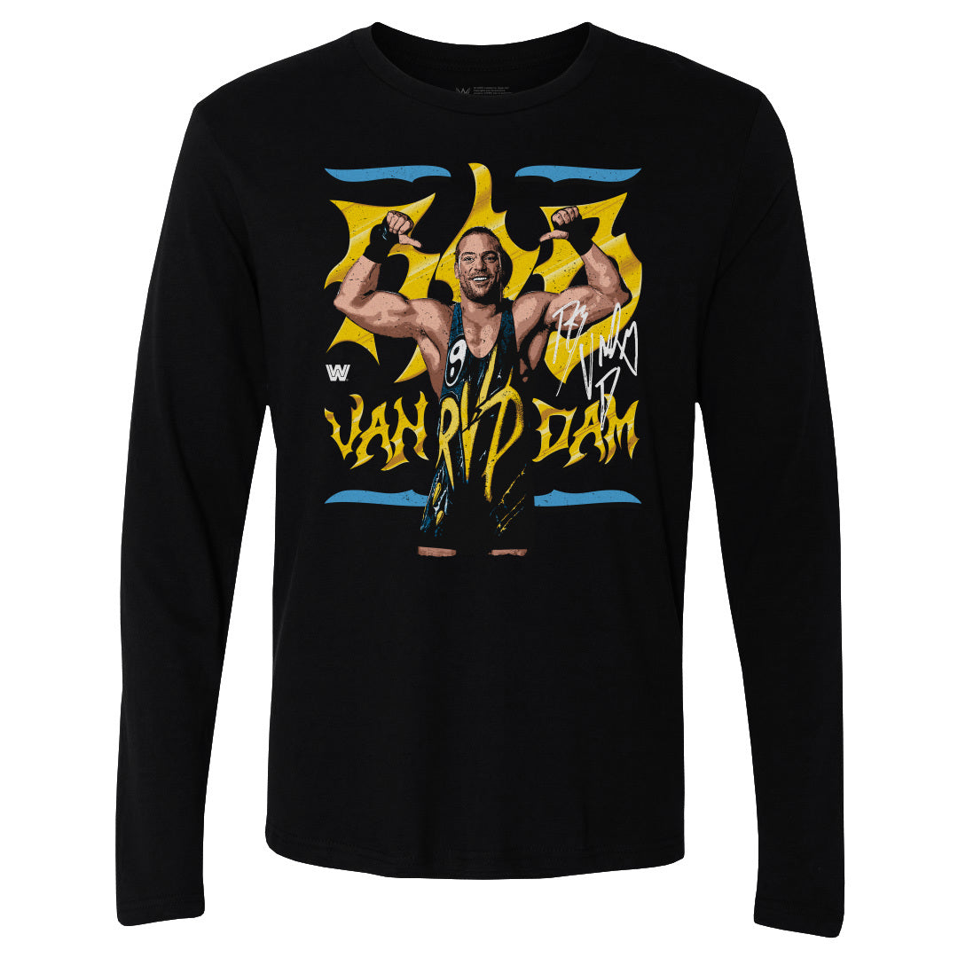 Rob Van Dam Men&#39;s Long Sleeve T-Shirt | 500 LEVEL