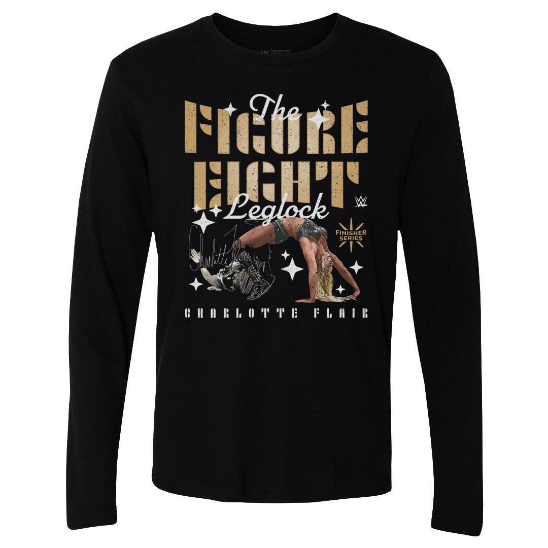 Charlotte Flair Men&#39;s Long Sleeve T-Shirt | 500 LEVEL