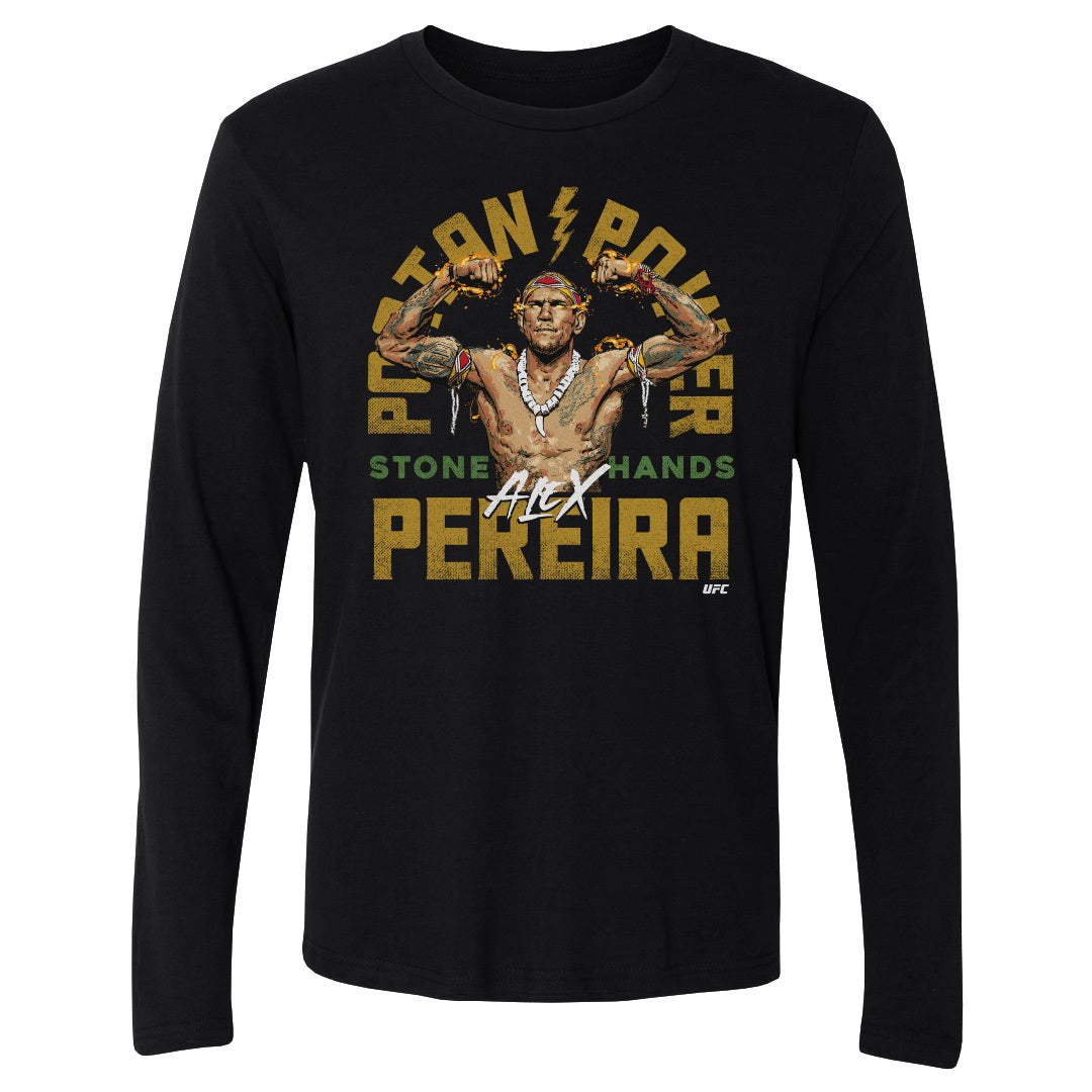 Alex Pereira Men&#39;s Long Sleeve T-Shirt | 500 LEVEL