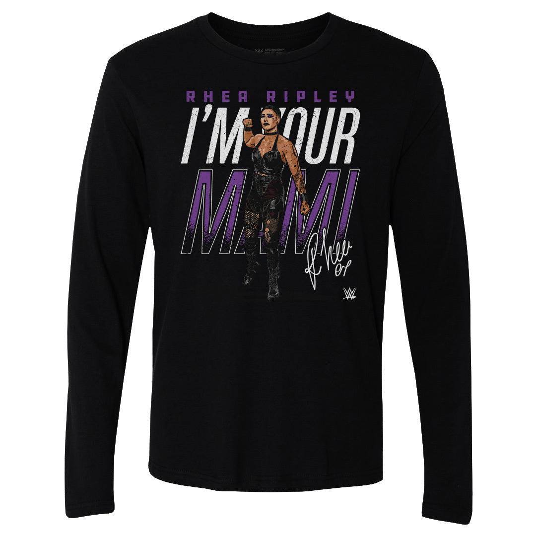 Rhea Ripley Men&#39;s Long Sleeve T-Shirt | 500 LEVEL