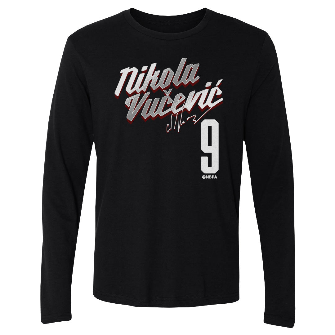 Nikola Vucevic Men&#39;s Long Sleeve T-Shirt | 500 LEVEL