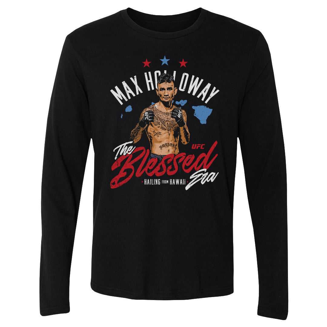 Max Holloway Men&#39;s Long Sleeve T-Shirt | 500 LEVEL