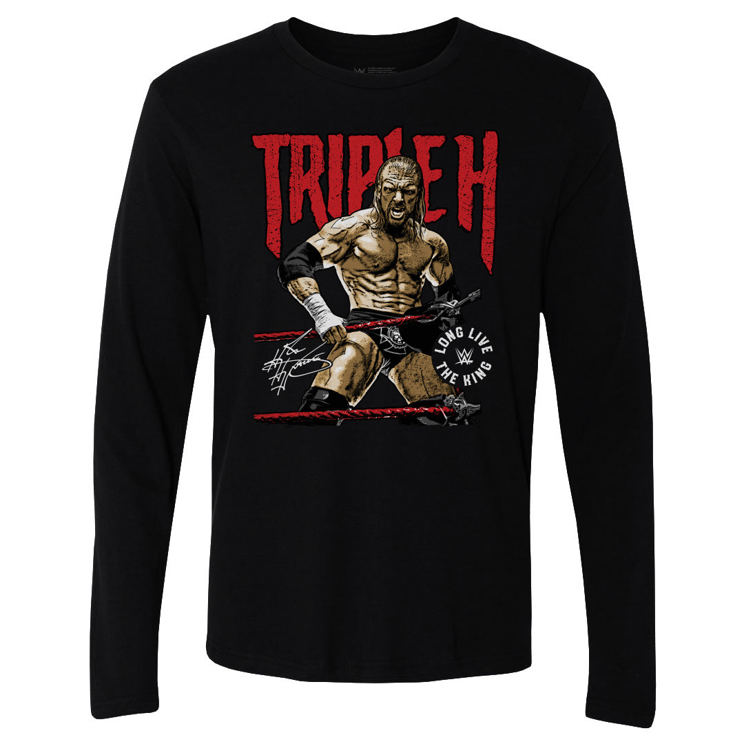 Triple H Men&#39;s Long Sleeve T-Shirt | 500 LEVEL