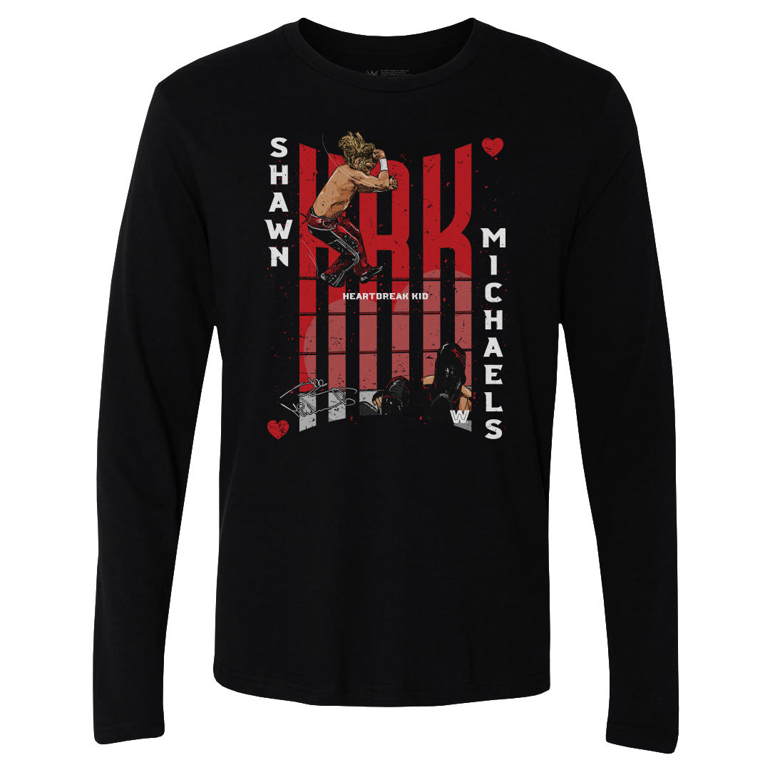 Shawn Michaels Men&#39;s Long Sleeve T-Shirt | 500 LEVEL