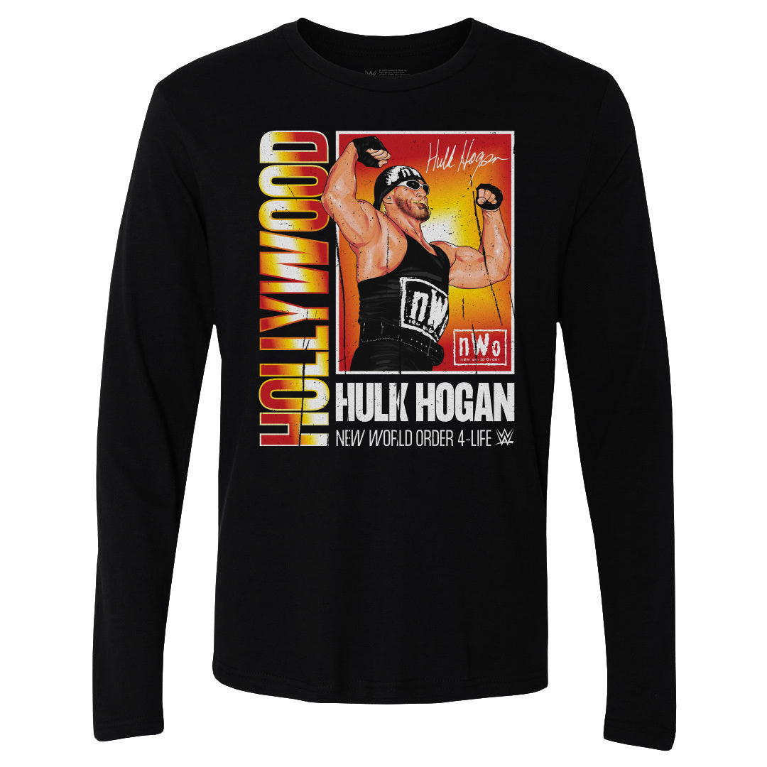 Hulk Hogan Men&#39;s Long Sleeve T-Shirt | 500 LEVEL