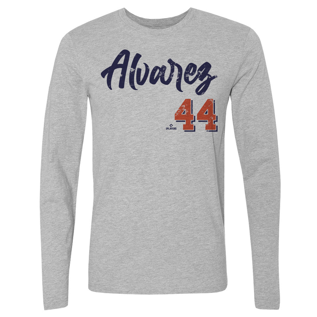 Yordan Alvarez Men&#39;s Long Sleeve T-Shirt | 500 LEVEL