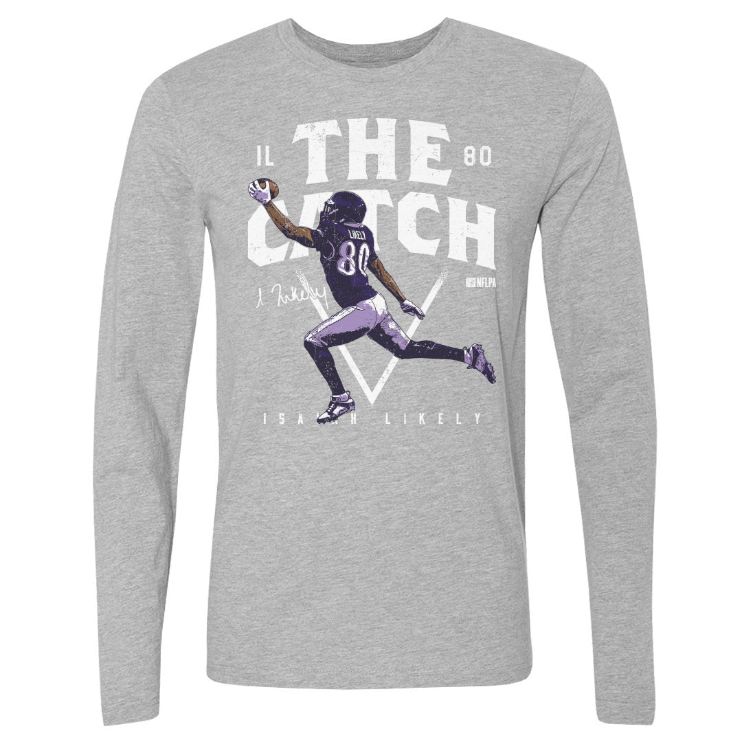 Isaiah Likely Men&#39;s Long Sleeve T-Shirt | 500 LEVEL