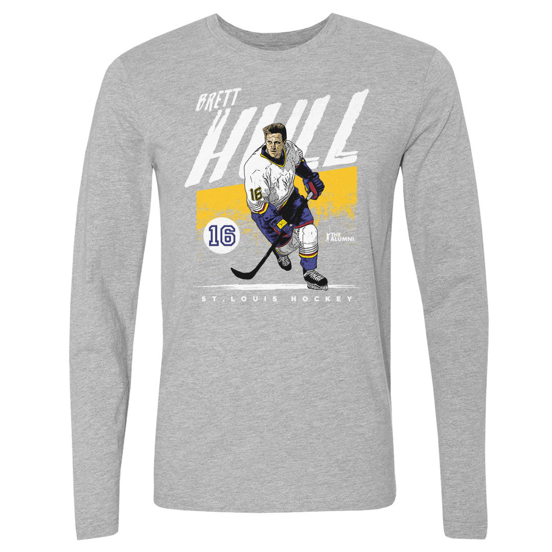 Brett Hull Men&#39;s Long Sleeve T-Shirt | 500 LEVEL