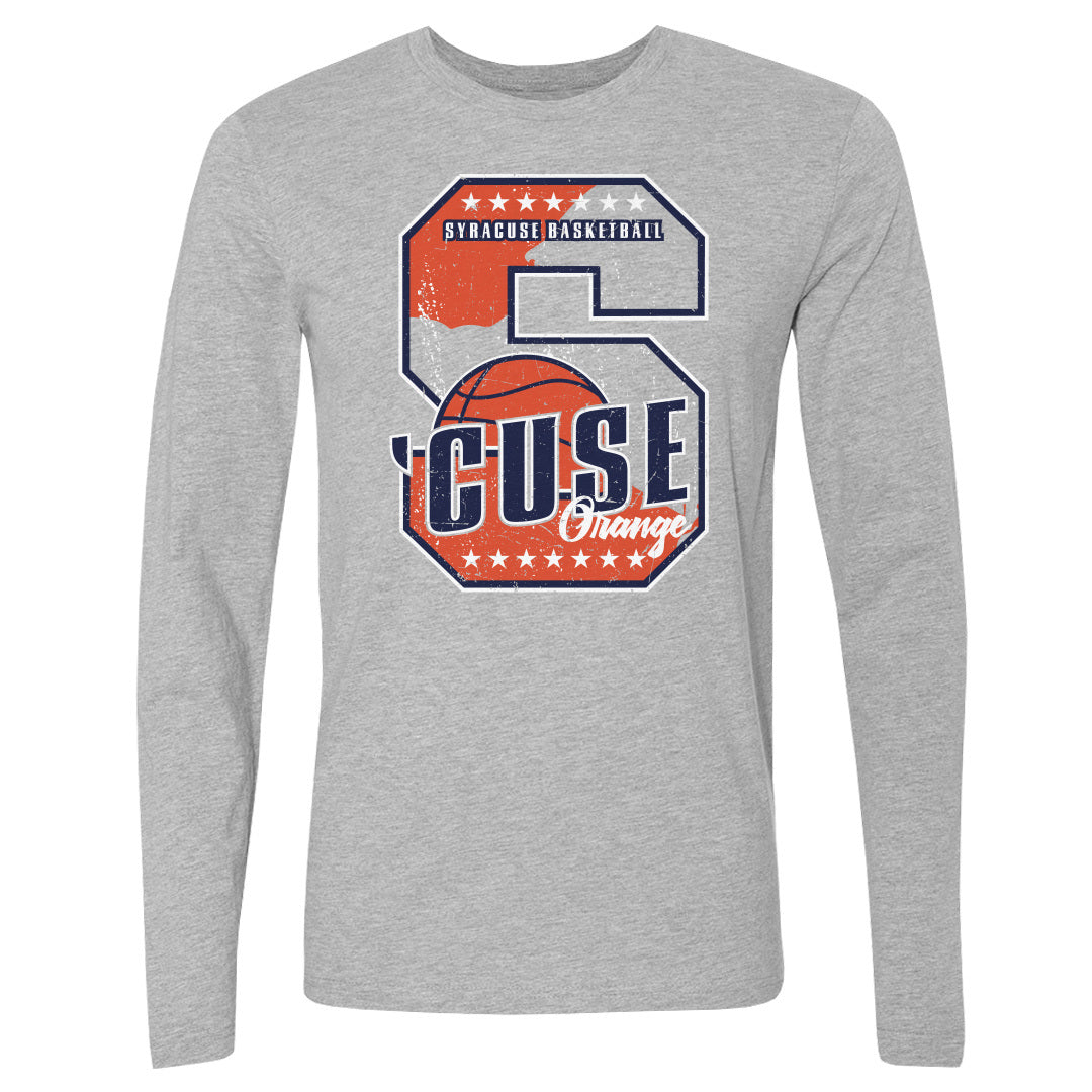 Syracuse Orange Men&#39;s Long Sleeve T-Shirt | 500 LEVEL