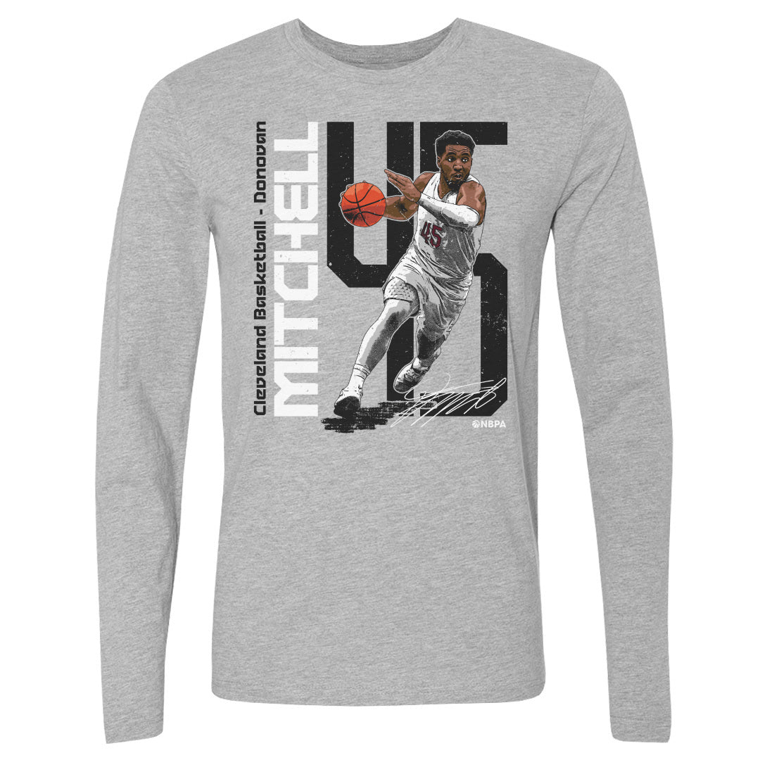 Donovan Mitchell Men&#39;s Long Sleeve T-Shirt | 500 LEVEL