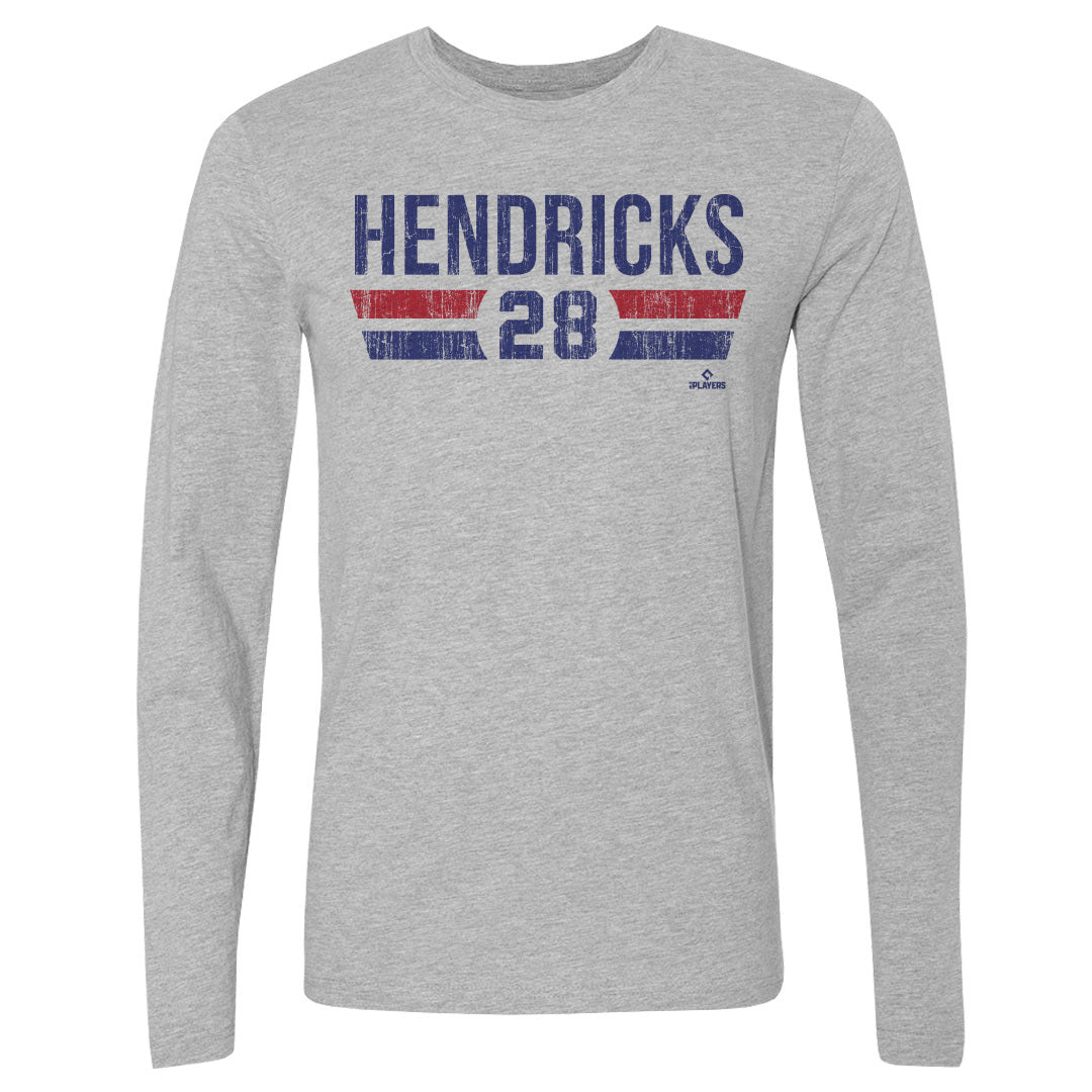 Kyle Hendricks Men&#39;s Long Sleeve T-Shirt | 500 LEVEL