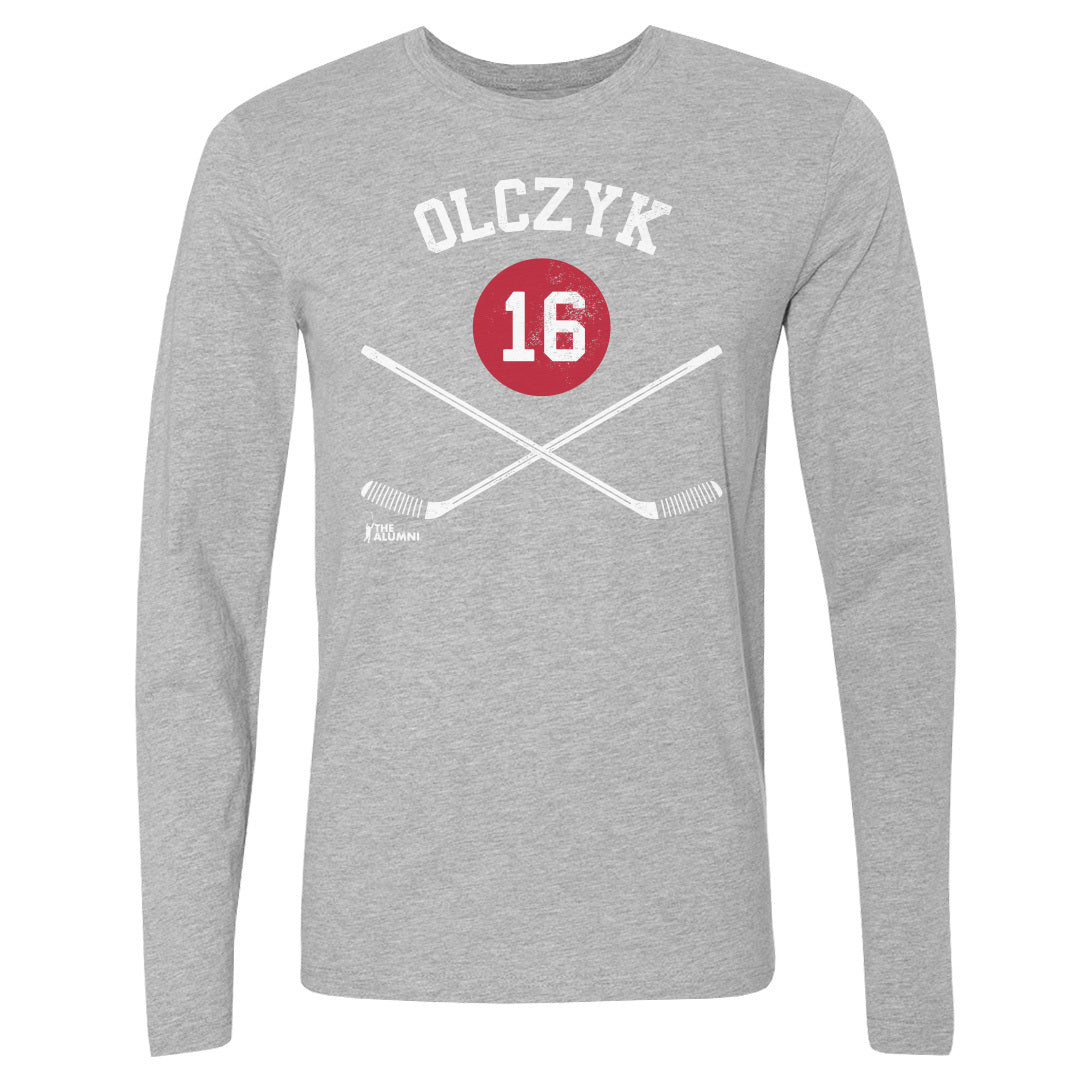 Eddie Olczyk Men&#39;s Long Sleeve T-Shirt | 500 LEVEL