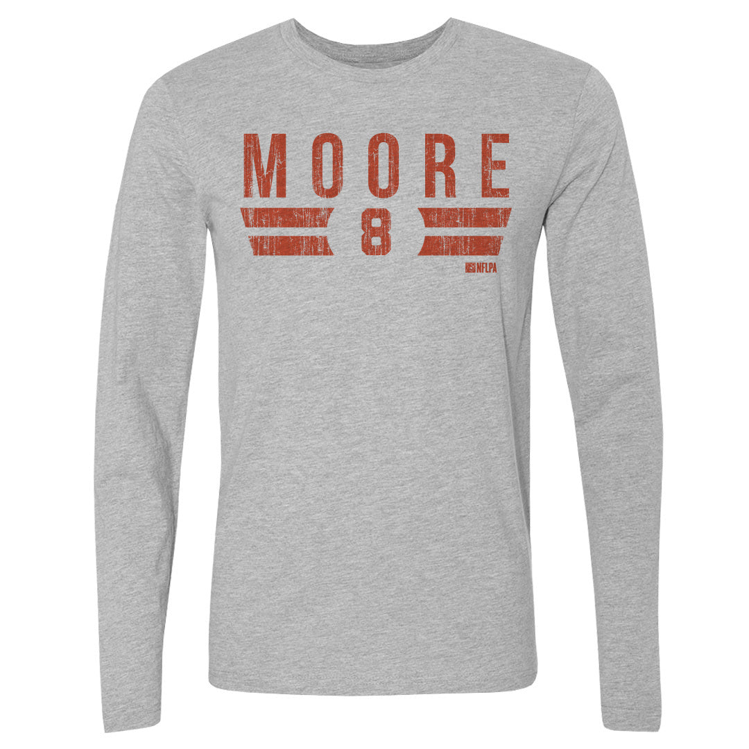 Elijah Moore Men&#39;s Long Sleeve T-Shirt | 500 LEVEL