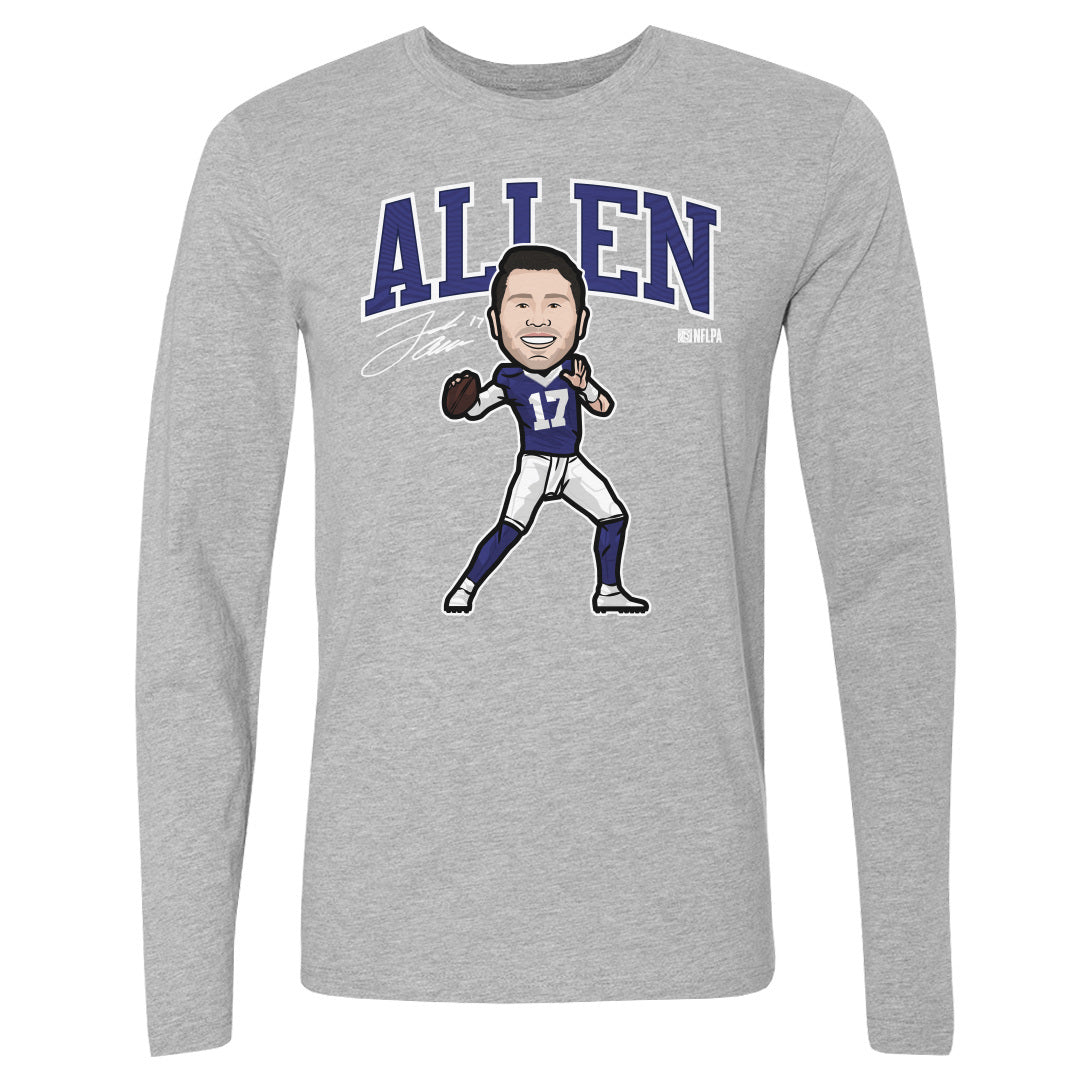 Josh Allen Men&#39;s Long Sleeve T-Shirt | 500 LEVEL