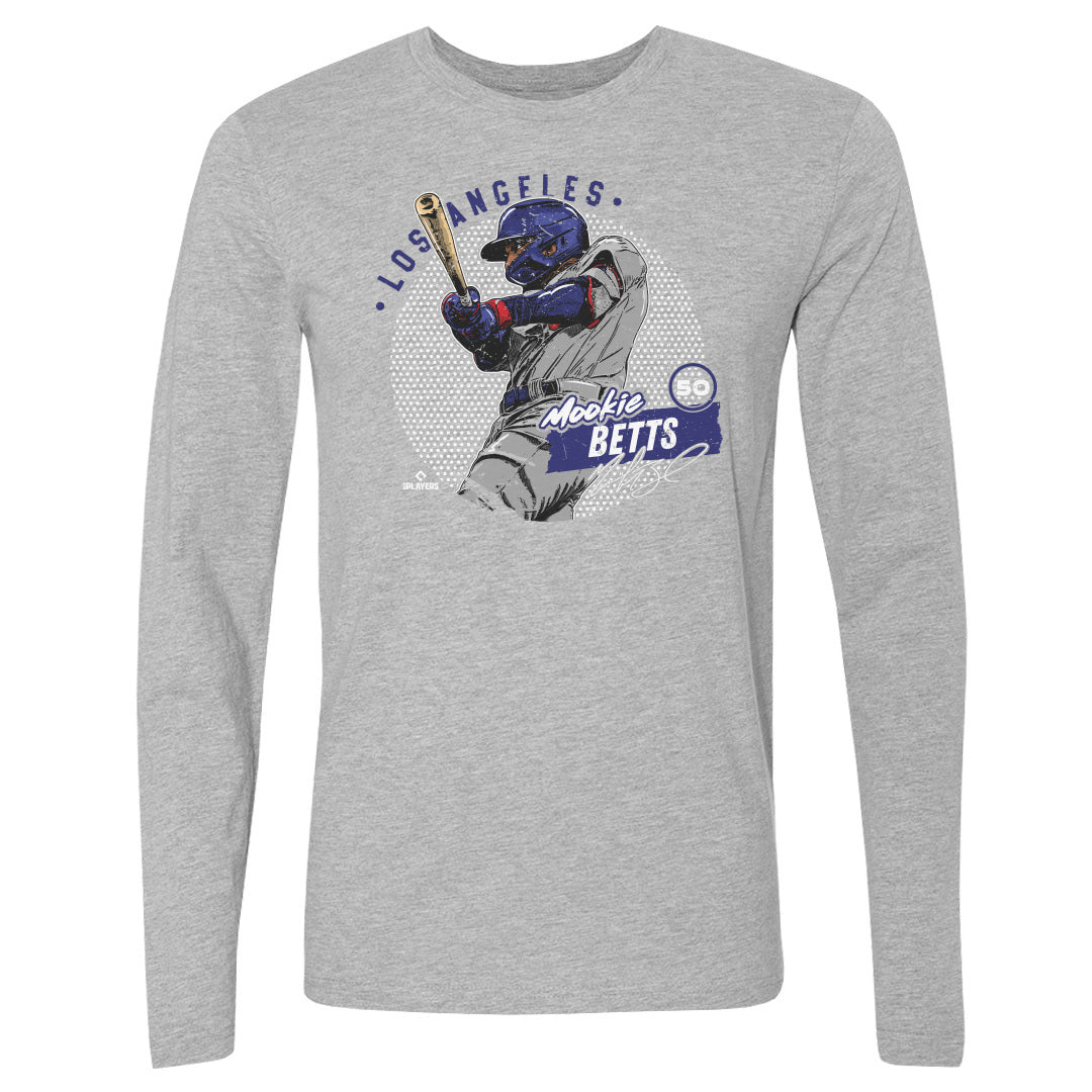 Mookie Betts Men&#39;s Long Sleeve T-Shirt | 500 LEVEL