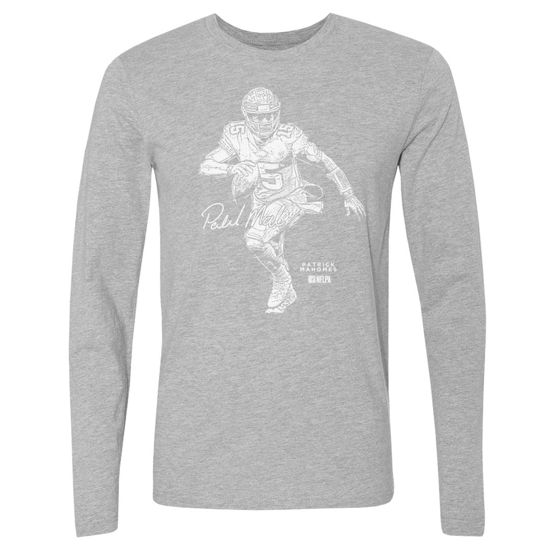 Patrick Mahomes Men&#39;s Long Sleeve T-Shirt | 500 LEVEL