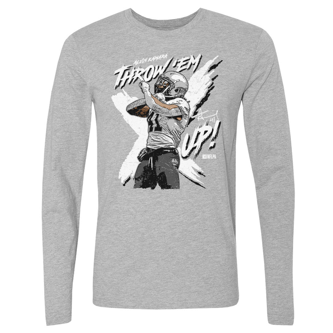 Alvin Kamara Men&#39;s Long Sleeve T-Shirt | 500 LEVEL