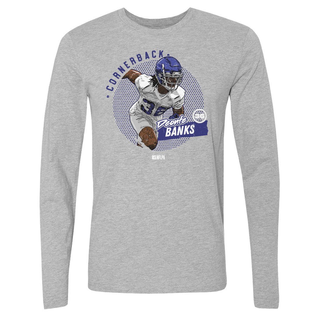 Deonte Banks Men&#39;s Long Sleeve T-Shirt | 500 LEVEL