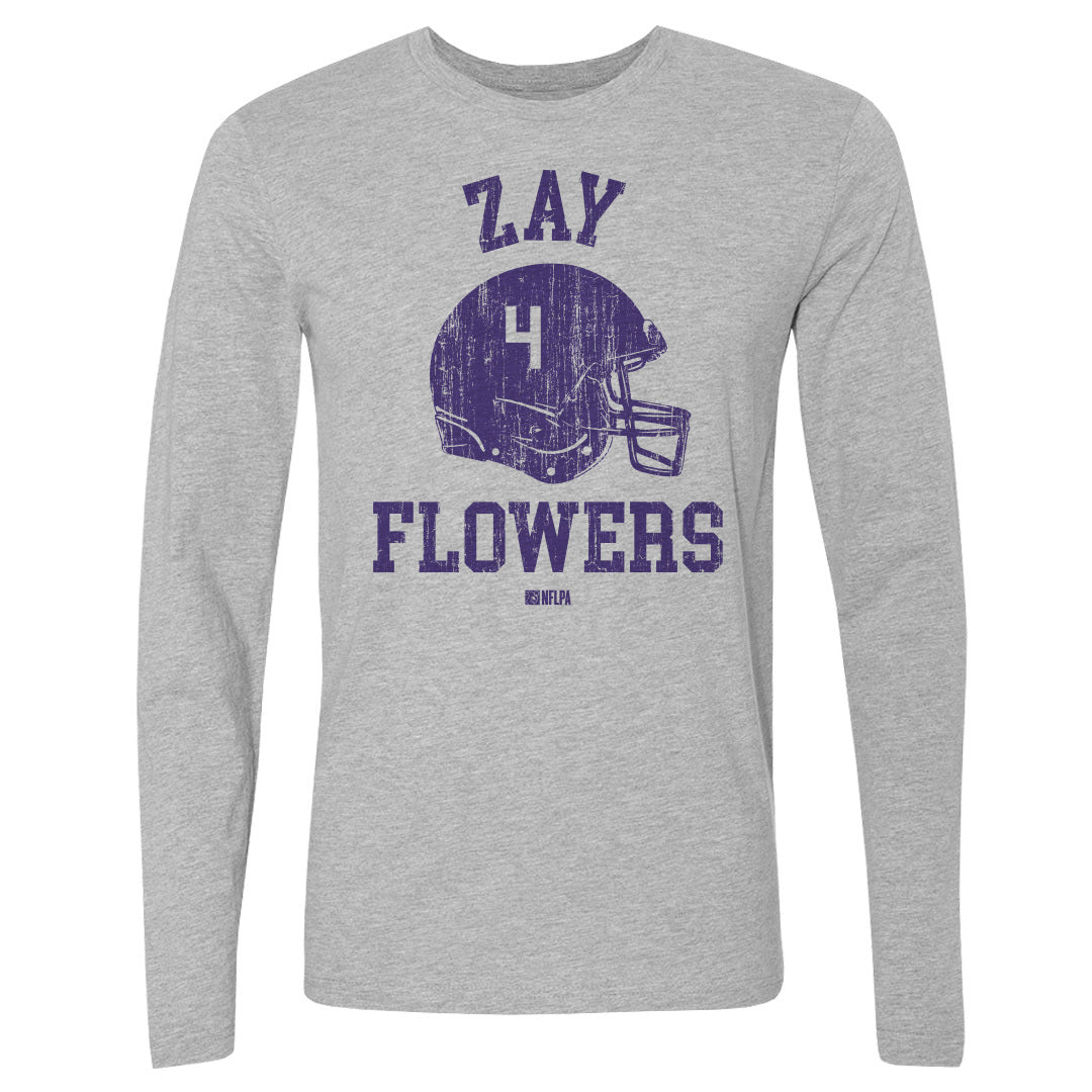 Zay Flowers Men&#39;s Long Sleeve T-Shirt | 500 LEVEL