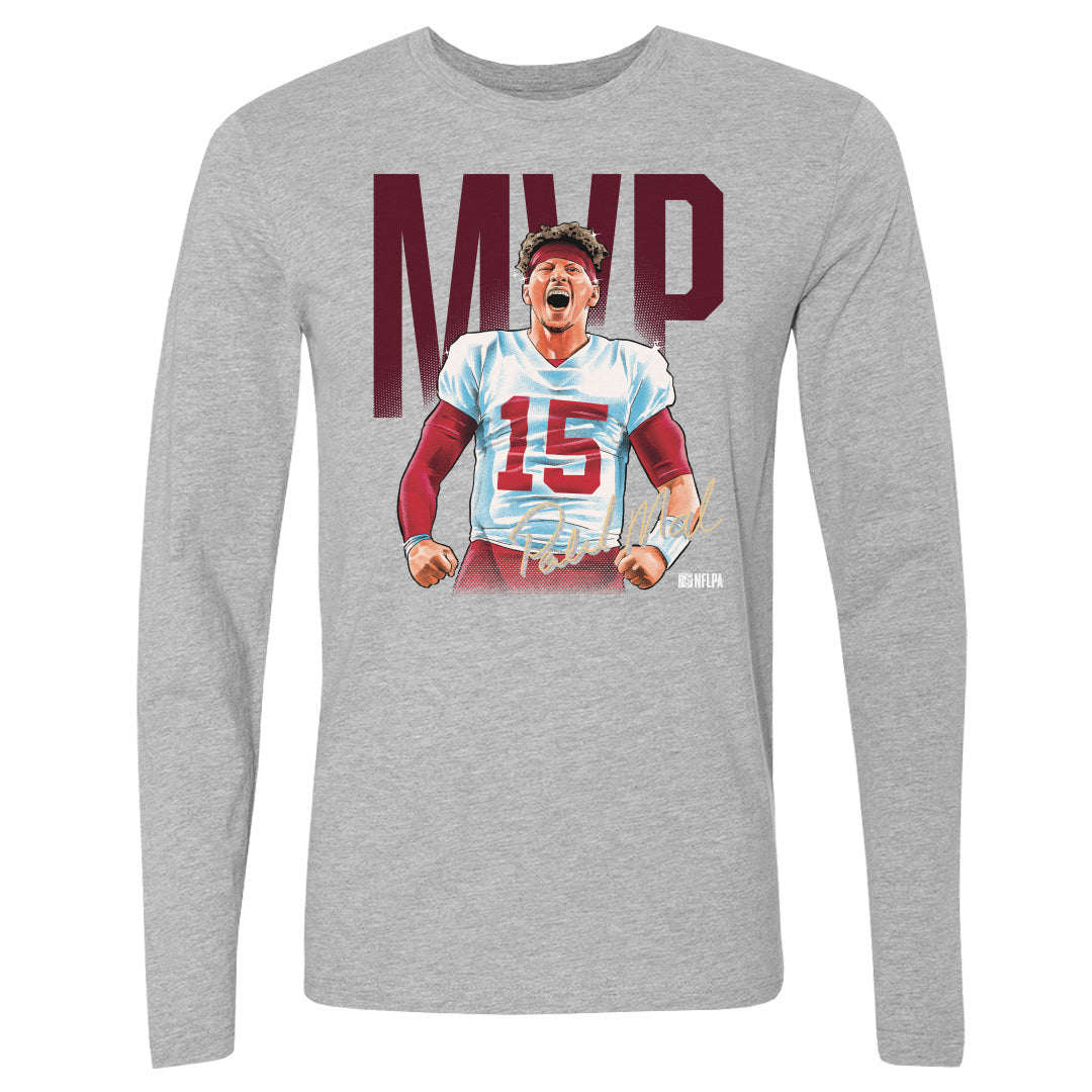 Patrick Mahomes Men&#39;s Long Sleeve T-Shirt | 500 LEVEL