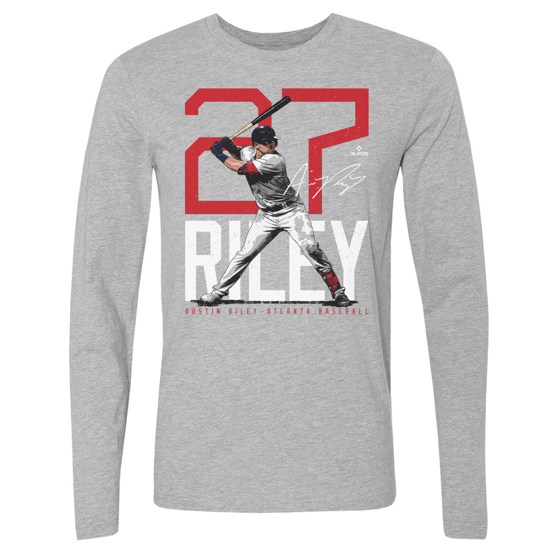 Austin Riley Men&#39;s Long Sleeve T-Shirt | 500 LEVEL