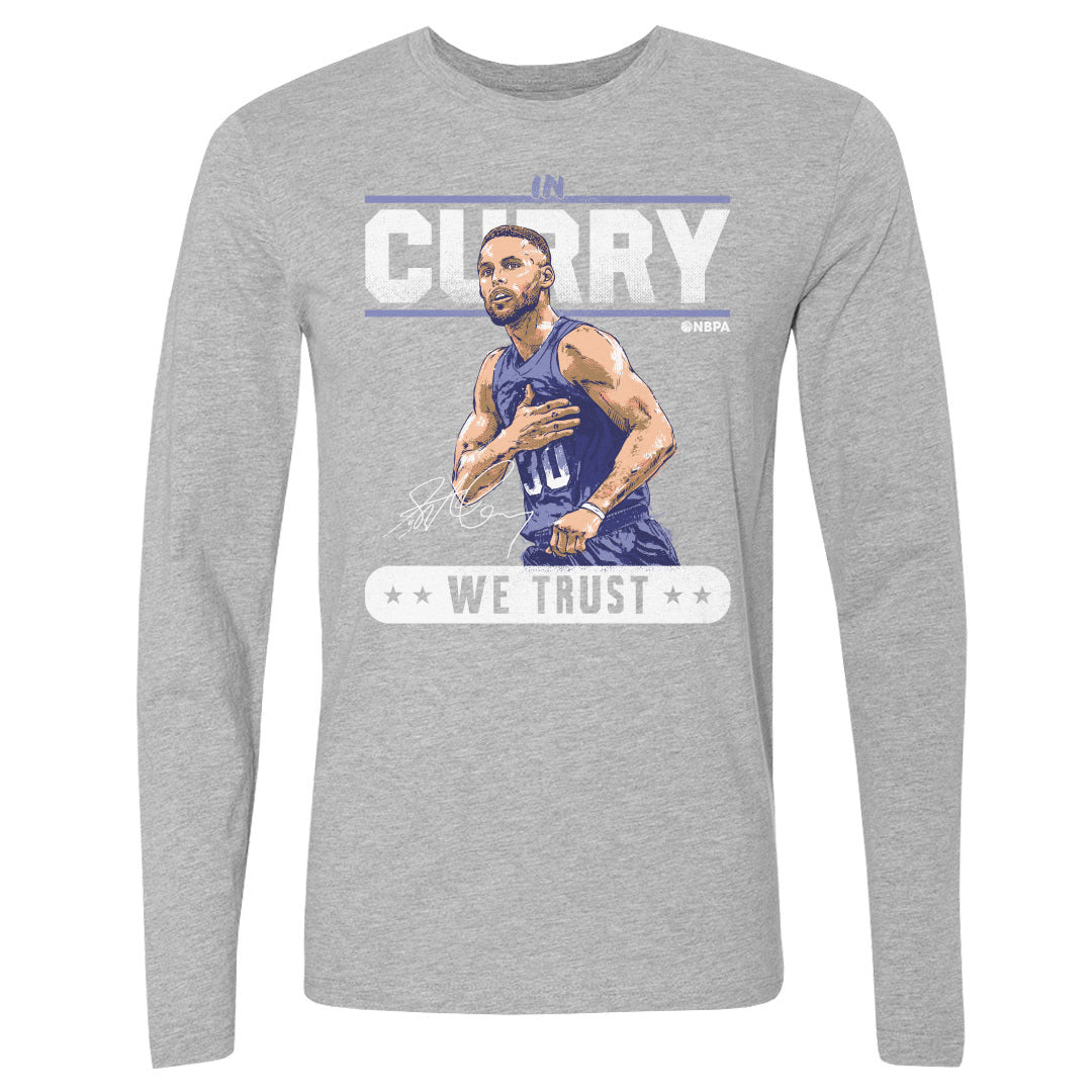 Steph Curry Men&#39;s Long Sleeve T-Shirt | 500 LEVEL