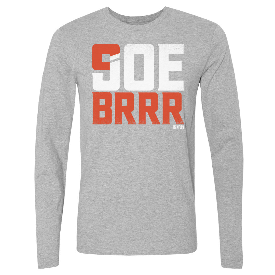 Joe Burrow Men&#39;s Long Sleeve T-Shirt | 500 LEVEL