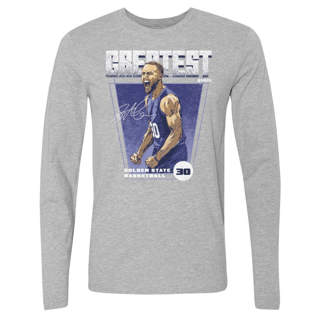 Steph Curry Men&#39;s Long Sleeve T-Shirt | 500 LEVEL